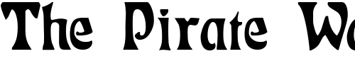 Font : Base-Easter Custom Text : The Pirate Way Test your own text here Click to download or to view this font on a tshirt that can be custom printed in Bali