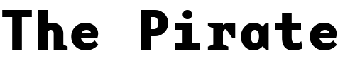 Font : BaseMonoWideBold-Bold Custom Text : The Pirate Way Test your own text here Click to download or to view this font on a tshirt that can be custom printed in Bali
