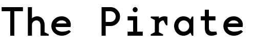 Font : BaseMonoWideReg-Regular Custom Text : The Pirate Way Test your own text here Click to download or to view this font on a tshirt that can be custom printed in Bali