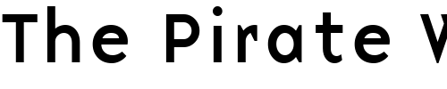 Font : BaseNine-Regular Custom Text : The Pirate Way Test your own text here Click to download or to view this font on a tshirt that can be custom printed in Bali