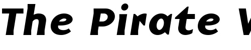 Font : BaseNineBI Custom Text : The Pirate Way Test your own text here Click to download or to view this font on a tshirt that can be custom printed in Bali