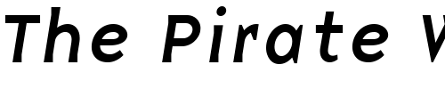 Font : BaseNineI Custom Text : The Pirate Way Test your own text here Click to download or to view this font on a tshirt that can be custom printed in Bali