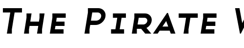 Font : BaseNineSCI Custom Text : The Pirate Way Test your own text here Click to download or to view this font on a tshirt that can be custom printed in Bali