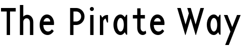 Font : BaseTwelveSans Custom Text : The Pirate Way Test your own text here Click to download or to view this font on a tshirt that can be custom printed in Bali