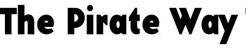 Font : BaseTwelveSansB-Regular Custom Text : The Pirate Way Test your own text here Click to download or to view this font on a tshirt that can be custom printed in Bali