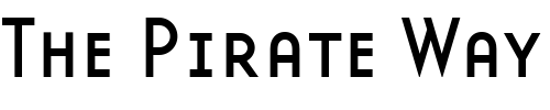 Font : BaseTwelveSansSmallcaps Custom Text : The Pirate Way Test your own text here Click to download or to view this font on a tshirt that can be custom printed in Bali