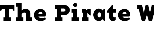 Font : BaseTwelveSerifB Custom Text : The Pirate Way Test your own text here Click to download or to view this font on a tshirt that can be custom printed in Bali