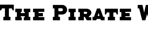 Font : BaseTwelveSerifSCB Custom Text : The Pirate Way Test your own text here Click to download or to view this font on a tshirt that can be custom printed in Bali