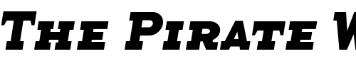 Font : BaseTwelveSerifSCBI Custom Text : The Pirate Way Test your own text here Click to download or to view this font on a tshirt that can be custom printed in Bali