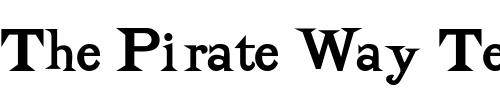 Font : BaselineSSK Custom Text : The Pirate Way Test your own text here Click to download or to view this font on a tshirt that can be custom printed in Bali