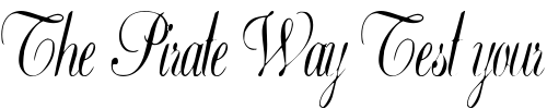 Font : Basic-Class-A-Condensed Custom Text : The Pirate Way Test your own text here Click to download or to view this font on a tshirt that can be custom printed in Bali