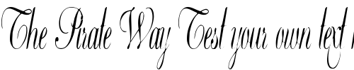 Font : Basic-Class-A-SupCon Custom Text : The Pirate Way Test your own text here Click to download or to view this font on a tshirt that can be custom printed in Bali