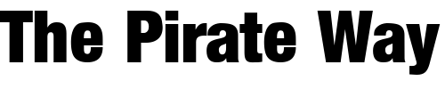 Font : Basic-Sans-Heavy-SF-Bold Custom Text : The Pirate Way Test your own text here Click to download or to view this font on a tshirt that can be custom printed in Bali