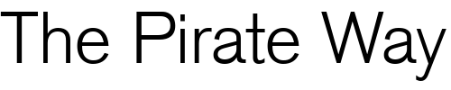 Font : BasicCommercial-LT-Light Custom Text : The Pirate Way Test your own text here Click to download or to view this font on a tshirt that can be custom printed in Bali