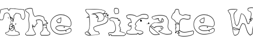 Font : BasicGrungeHollow Custom Text : The Pirate Way Test your own text here Click to download or to view this font on a tshirt that can be custom printed in Bali