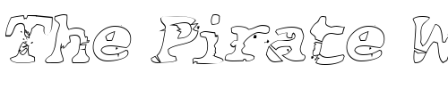 Font : BasicGrungeHollow-Italic Custom Text : The Pirate Way Test your own text here Click to download or to view this font on a tshirt that can be custom printed in Bali