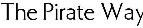 Font : Basilea-Regular Custom Text : The Pirate Way Test your own text here Click to download or to view this font on a tshirt that can be custom printed in Bali