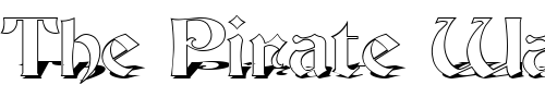Font : BasilikaShadow Custom Text : The Pirate Way Test your own text here Click to download or to view this font on a tshirt that can be custom printed in Bali