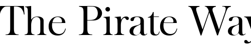 Font : Baskerville-Serial-Light-Regular Custom Text : The Pirate Way Test your own text here Click to download or to view this font on a tshirt that can be custom printed in Bali