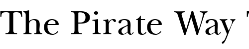 Font : BaskervilleLightSSK Custom Text : The Pirate Way Test your own text here Click to download or to view this font on a tshirt that can be custom printed in Bali