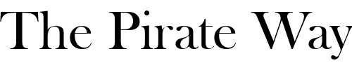 Font : BaskervilleOldFacDEE Custom Text : The Pirate Way Test your own text here Click to download or to view this font on a tshirt that can be custom printed in Bali