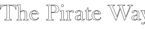 Font : BaskervilleOldFacDOu1 Custom Text : The Pirate Way Test your own text here Click to download or to view this font on a tshirt that can be custom printed in Bali