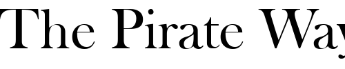 Font : BaskervilleOldStyle-Regular Custom Text : The Pirate Way Test your own text here Click to download or to view this font on a tshirt that can be custom printed in Bali