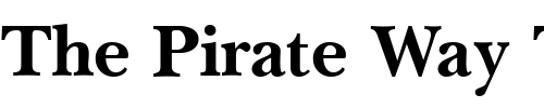 Font : BaskervilleSSK-Bold Custom Text : The Pirate Way Test your own text here Click to download or to view this font on a tshirt that can be custom printed in Bali