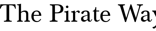 Font : BaskervilleTwo-Regular Custom Text : The Pirate Way Test your own text here Click to download or to view this font on a tshirt that can be custom printed in Bali