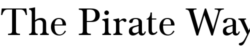 Font : Baskerville_Becker Custom Text : The Pirate Way Test your own text here Click to download or to view this font on a tshirt that can be custom printed in Bali