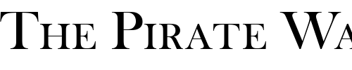 Font : Baskerville_Old_Becker_Caps Custom Text : The Pirate Way Test your own text here Click to download or to view this font on a tshirt that can be custom printed in Bali