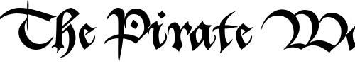 Font : Bastarda-K Custom Text : The Pirate Way Test your own text here Click to download or to view this font on a tshirt that can be custom printed in Bali