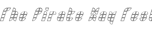 Font : Bath-NormalItalicOutline Custom Text : The Pirate Way Test your own text here Click to download or to view this font on a tshirt that can be custom printed in Bali