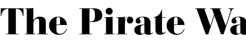 Font : Bauer-Bodoni-Black-BT Custom Text : The Pirate Way Test your own text here Click to download or to view this font on a tshirt that can be custom printed in Bali
