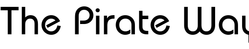 Font : Bauhaus-Medium-BT Custom Text : The Pirate Way Test your own text here Click to download or to view this font on a tshirt that can be custom printed in Bali