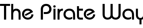 Font : BauhausCTT Custom Text : The Pirate Way Test your own text here Click to download or to view this font on a tshirt that can be custom printed in Bali
