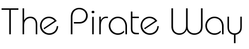 Font : BauhausITC-Light Custom Text : The Pirate Way Test your own text here Click to download or to view this font on a tshirt that can be custom printed in Bali