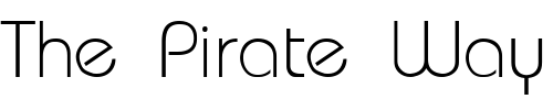 Font : BauhausLightLight Custom Text : The Pirate Way Test your own text here Click to download or to view this font on a tshirt that can be custom printed in Bali