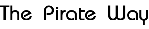 Font : BauhausThin Custom Text : The Pirate Way Test your own text here Click to download or to view this font on a tshirt that can be custom printed in Bali