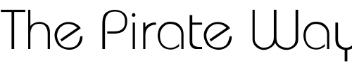 Font : Bauhaus_Light-Normal Custom Text : The Pirate Way Test your own text here Click to download or to view this font on a tshirt that can be custom printed in Bali