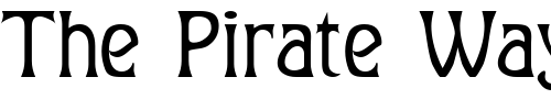 Font : Baumfuss Custom Text : The Pirate Way Test your own text here Click to download or to view this font on a tshirt that can be custom printed in Bali