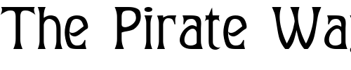 Font : Baumfuss-Regular Custom Text : The Pirate Way Test your own text here Click to download or to view this font on a tshirt that can be custom printed in Bali