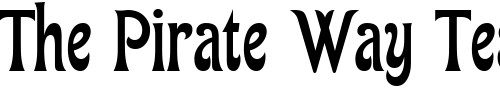 Font : Baylac-Regular Custom Text : The Pirate Way Test your own text here Click to download or to view this font on a tshirt that can be custom printed in Bali