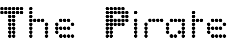 Font : Bazaronite Custom Text : The Pirate Way Test your own text here Click to download or to view this font on a tshirt that can be custom printed in Bali