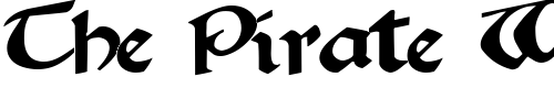 Font : BeachComber65-Regular-ttcon Custom Text : The Pirate Way Test your own text here Click to download or to view this font on a tshirt that can be custom printed in Bali
