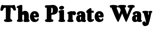 Font : BeaconBlackSSK-Bold Custom Text : The Pirate Way Test your own text here Click to download or to view this font on a tshirt that can be custom printed in Bali