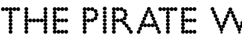 Font : Bead-Chain Custom Text : The Pirate Way Test your own text here Click to download or to view this font on a tshirt that can be custom printed in Bali