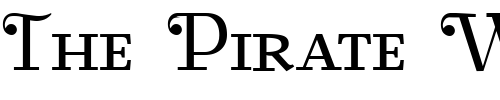 Font : BearButteT-Special Custom Text : The Pirate Way Test your own text here Click to download or to view this font on a tshirt that can be custom printed in Bali