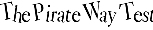 Font : BearMarketGear7-Regular-ttcon Custom Text : The Pirate Way Test your own text here Click to download or to view this font on a tshirt that can be custom printed in Bali