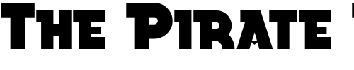 Font : Becker-Black-NF Custom Text : The Pirate Way Test your own text here Click to download or to view this font on a tshirt that can be custom printed in Bali